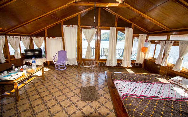 Barapani Boat House Interior